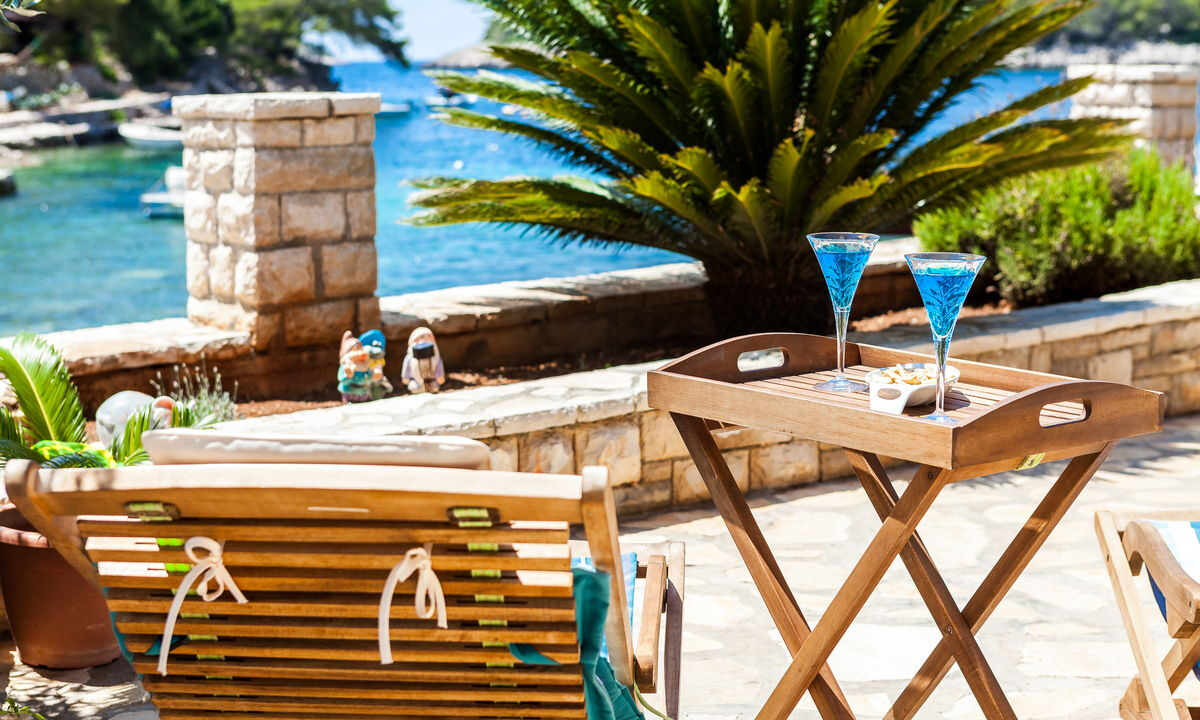 Haus am Meer in der Bucht - Insel Korcula