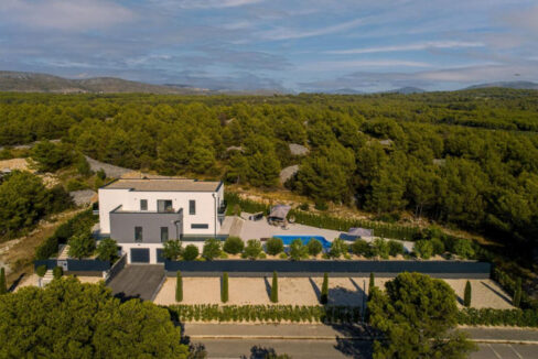 Neues Haus in der Nähe von Šibenik
