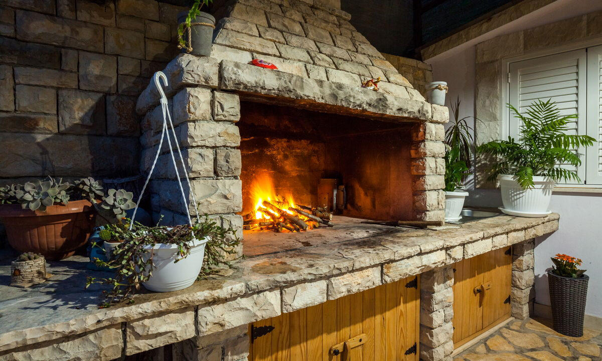 Haus am Meer in der Bucht - Insel Korcula