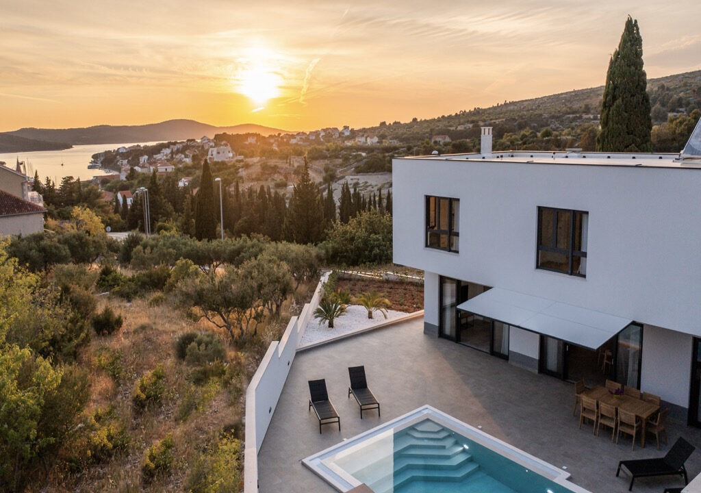Atemberaubende ultramoderne Villa mit Meerblick - Milna, Brac