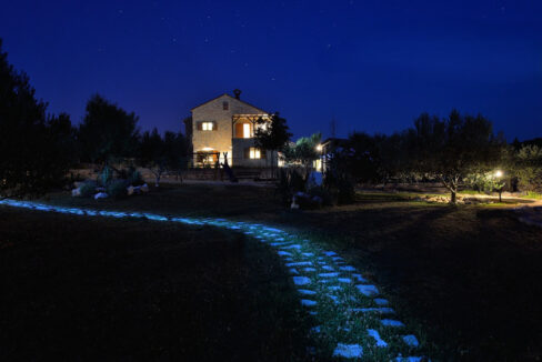 Außergewöhnliches Steinhaus Sibenik Stadtblick