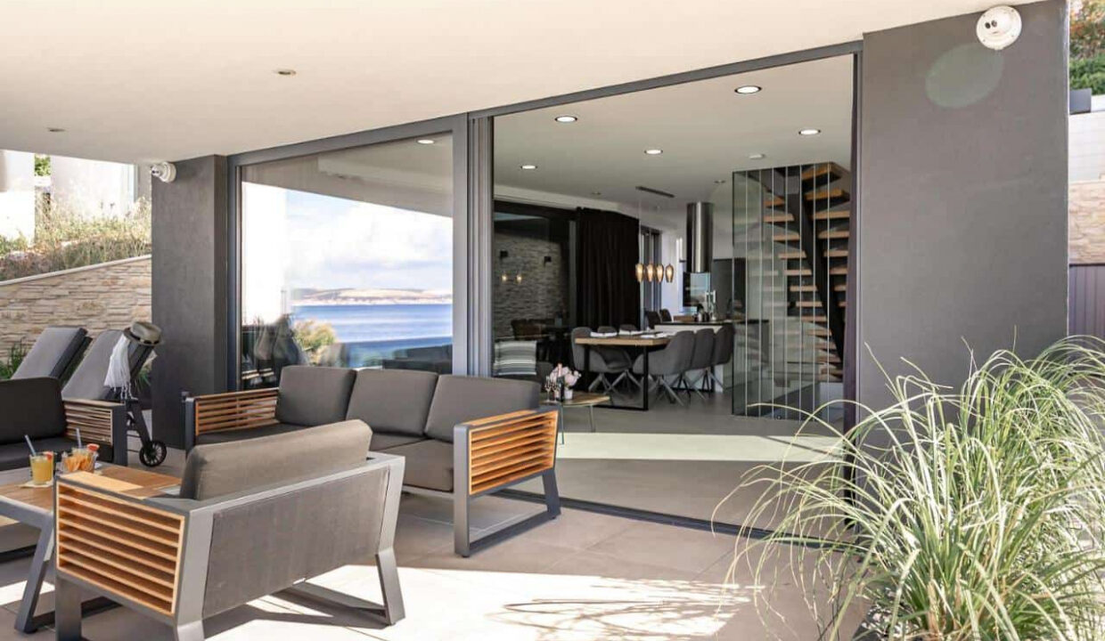 Moderne Villa mit Meerblick auf der Insel Ugljan