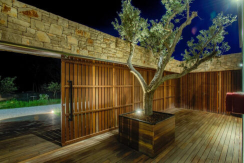 Zeitgenössische Oase, ein luxuriöser moderner Villenrückzugsort, Region Pore?