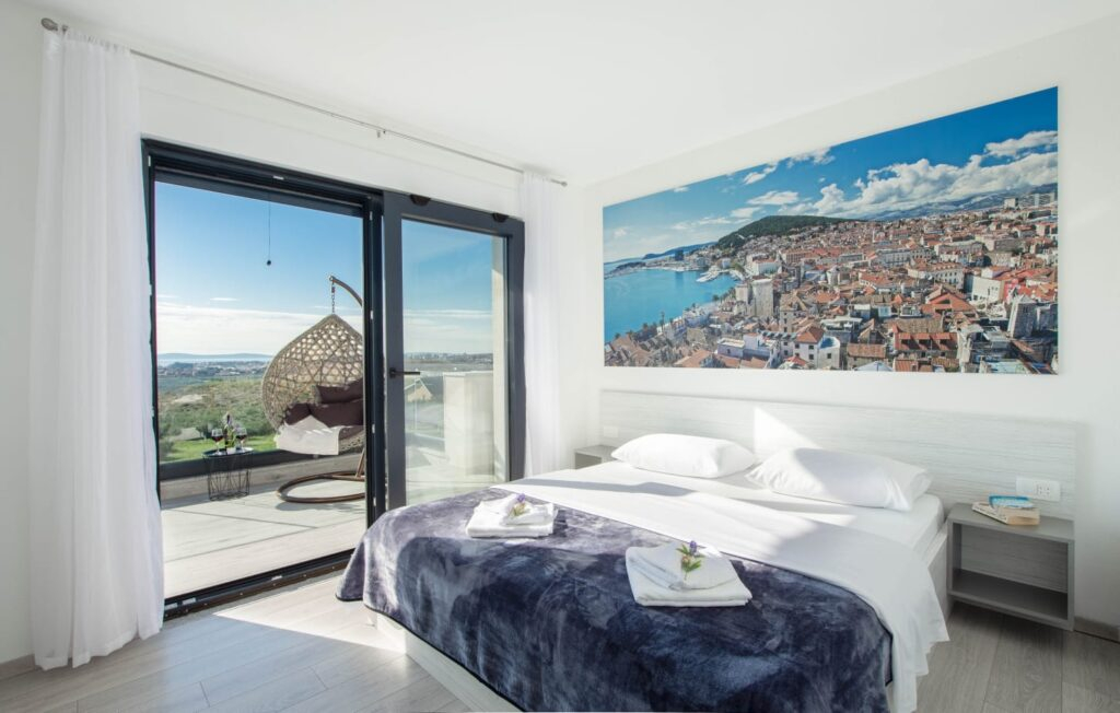 Spektakuläres Haus mit Meerblick in Split