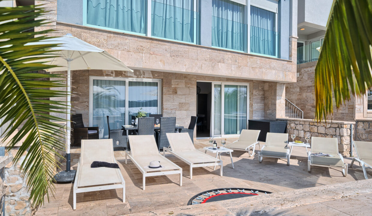 Haus am Meer bei Trogir