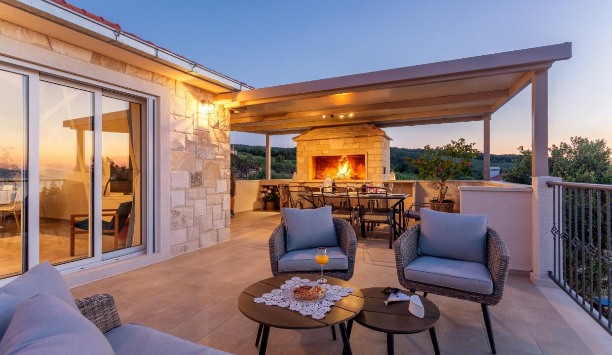 Steinhaus auf der Insel Brac