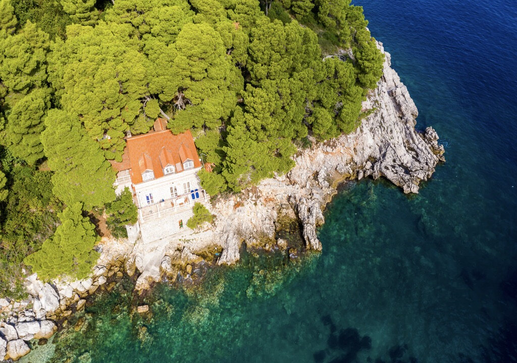 Wunderbares traditionelles Villa-Projekt am Meer - Dubrovnik