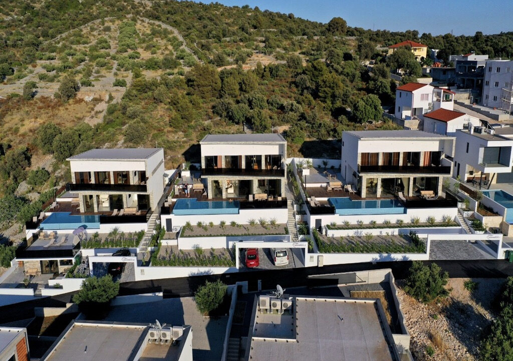 Neue Villa mit Meerblick, Rogoznica