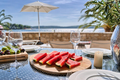 Haus am Meer bei Trogir