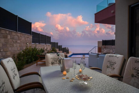 Doppelhaushälfte mit Aussicht - In Makarska