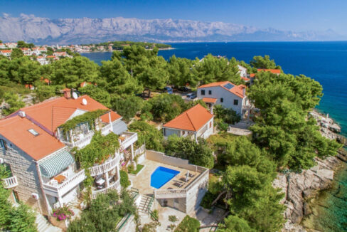 Villa am Meer auf der Insel Bra?