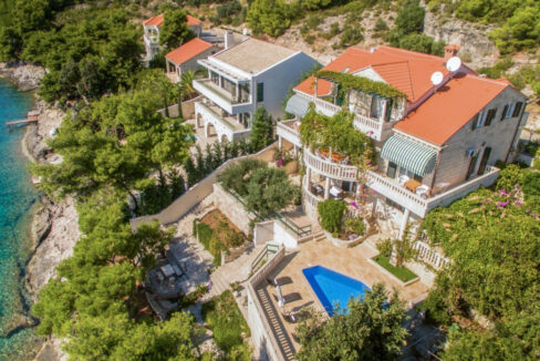 Villa am Meer auf der Insel Bra?