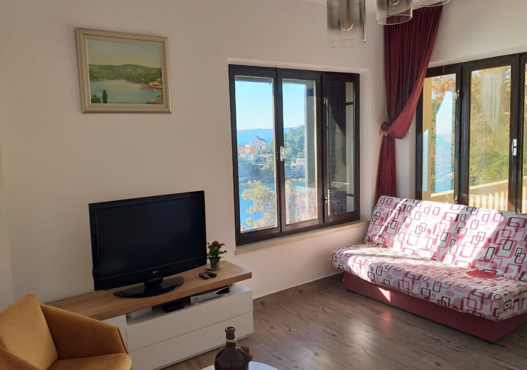 Steinhaus mit Meerblick auf der Insel Brac