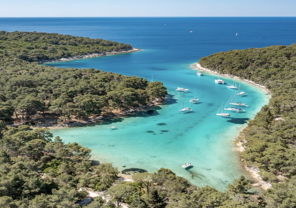 Steinvilla in Rovinj, Istrien