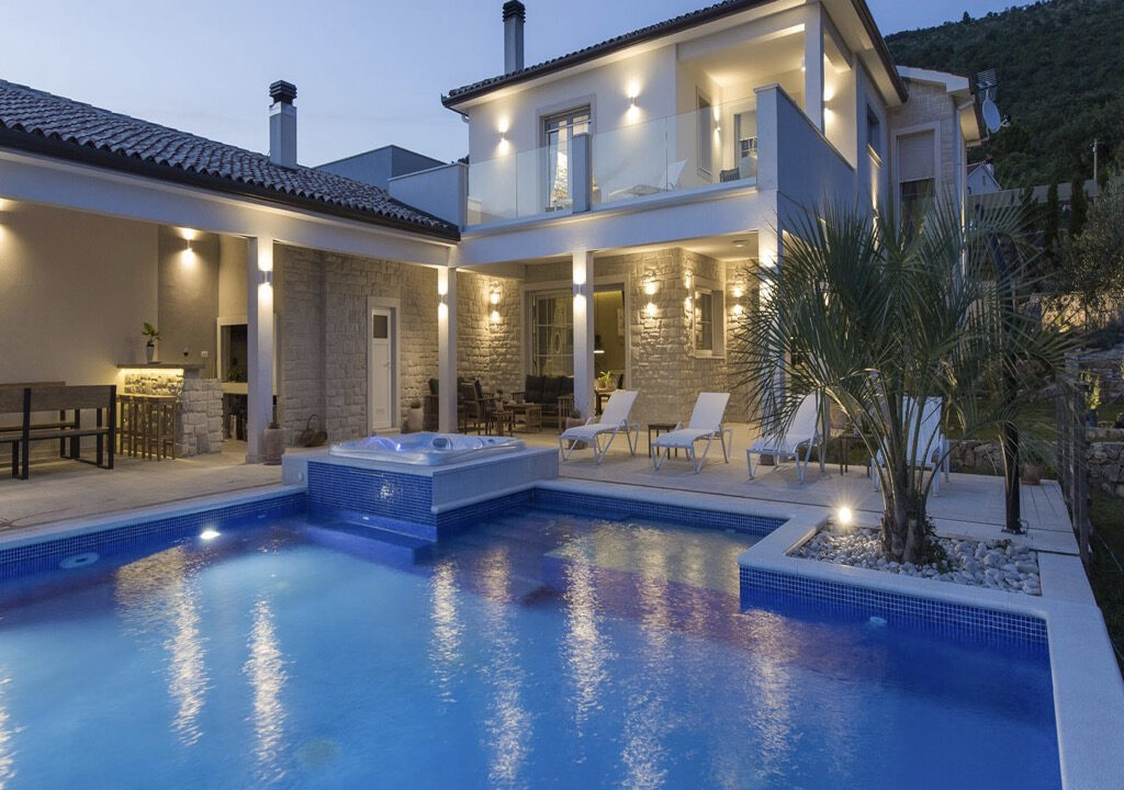 Moderne Villa mit Pool - Labin, Region Istrien