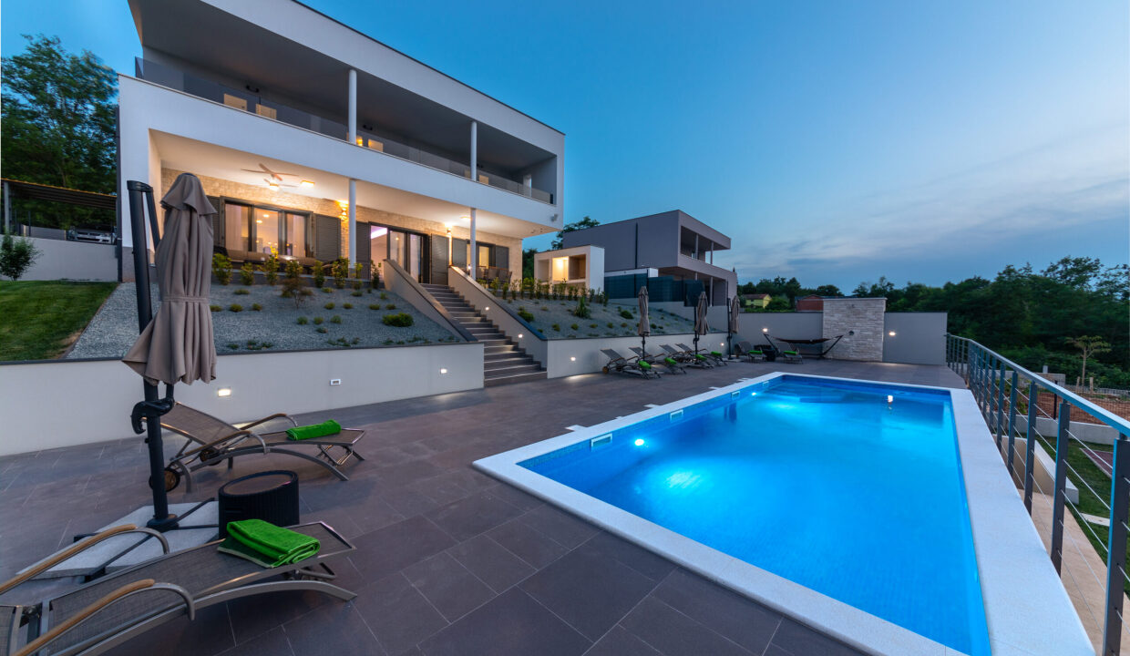 Moderne Villa bei Labin