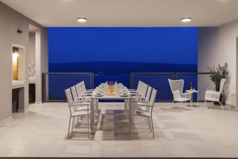 Villa Lipa Meerblick auf Hügel