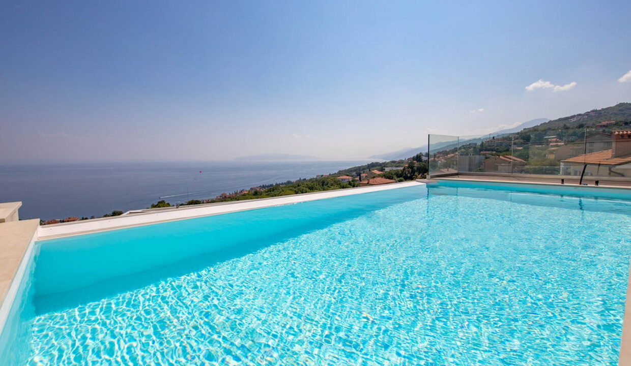 Schönes Haus bei Opatija