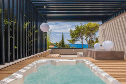 Wunderschöne Villa mit Meerblick in der Nähe von Zadar