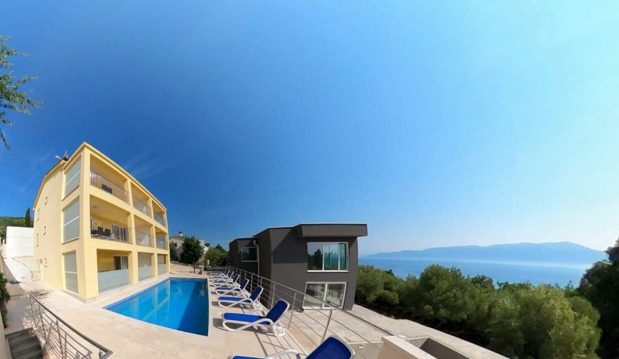 Haus mit Meerblick bei Labin