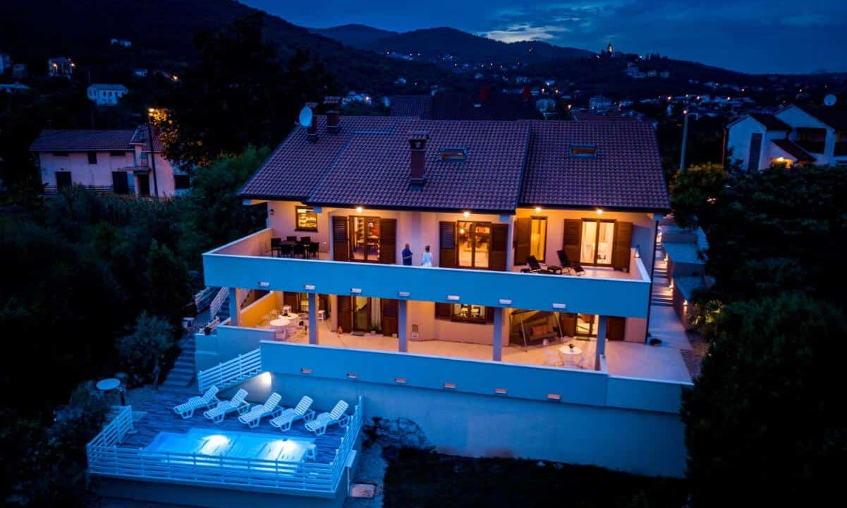 Schöne Villa mit Meerblick in Opatija