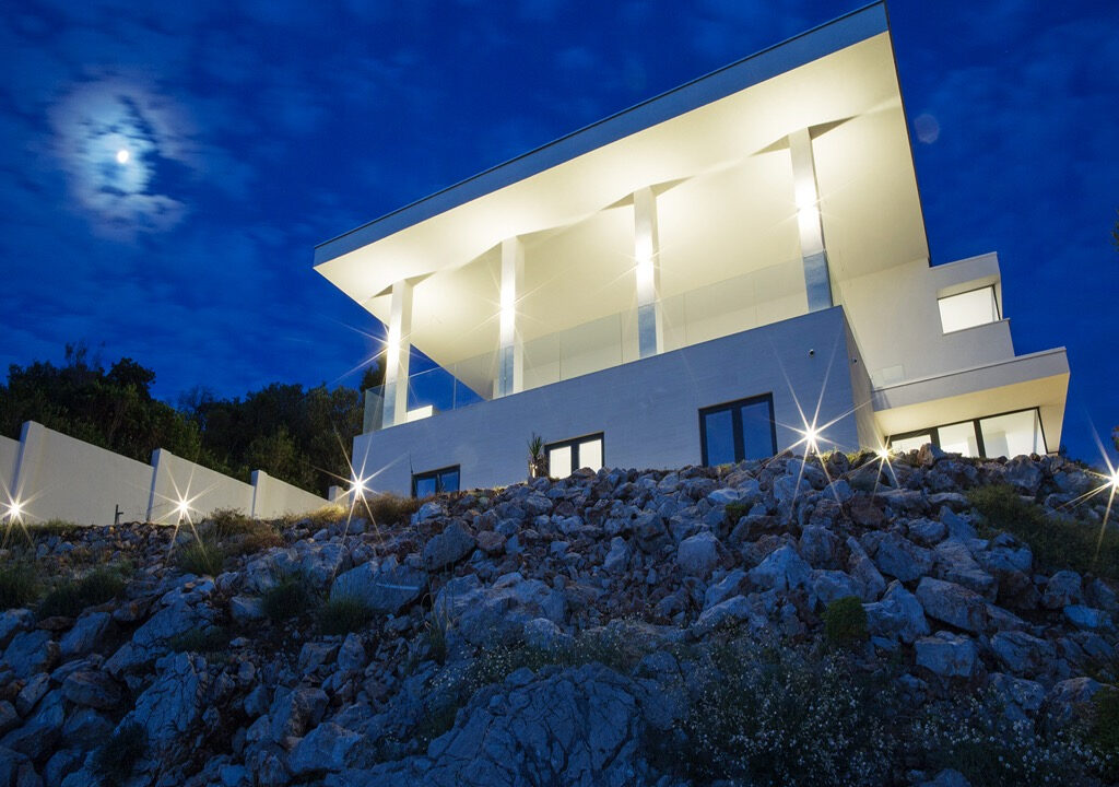 Einzigartige moderne Villa am Meer mit privatem Strandzugang - Insel Kolocep