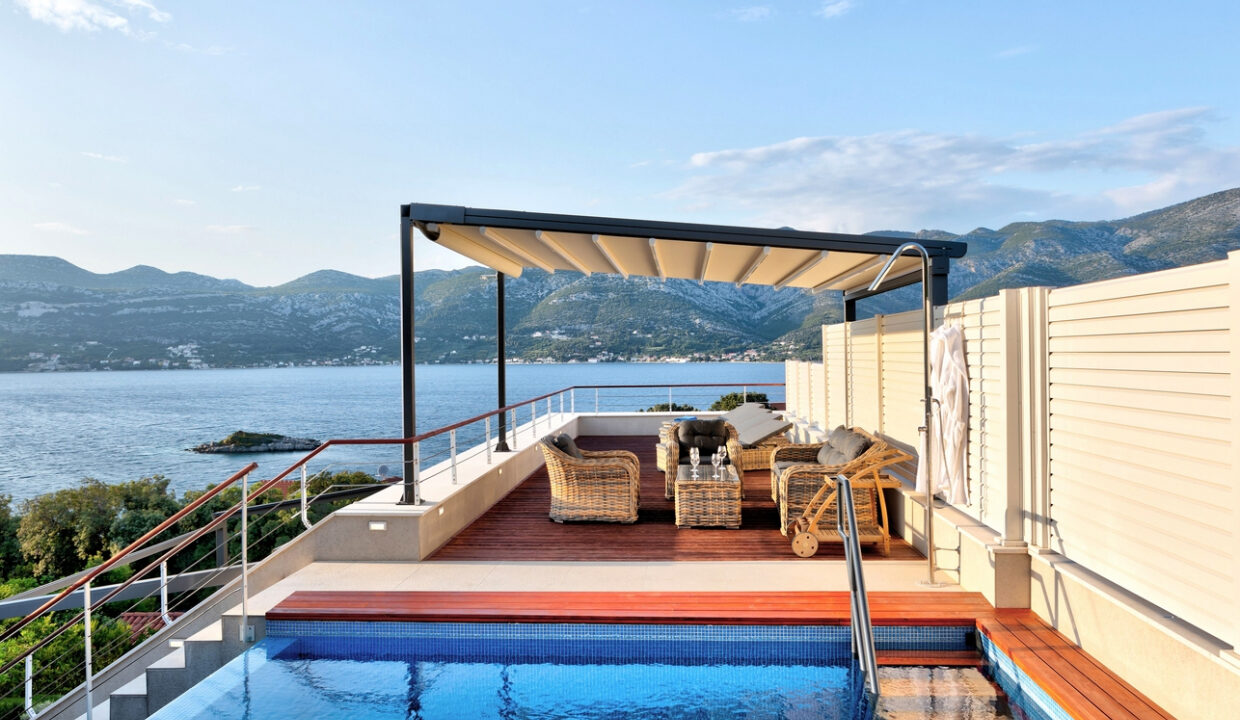 2 luxuriöse Villen auf der Insel Korcula